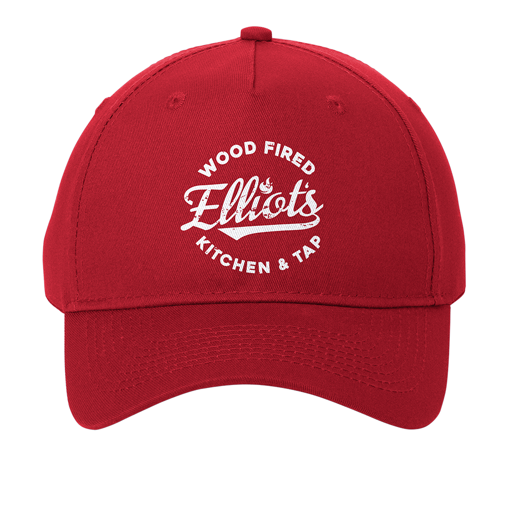 Elliots Wood Fired Kitchen and Tap Logo Twill Cap