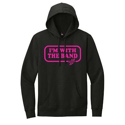 50 Steps Up - I'm With The Band Fleece Hoodie