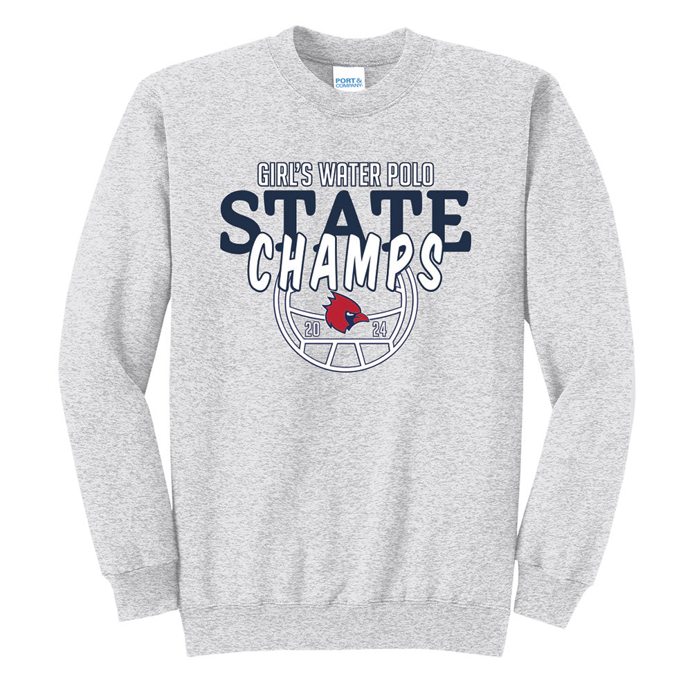 Adult Port & Company® Core Fleece Crewneck Sweatshirt