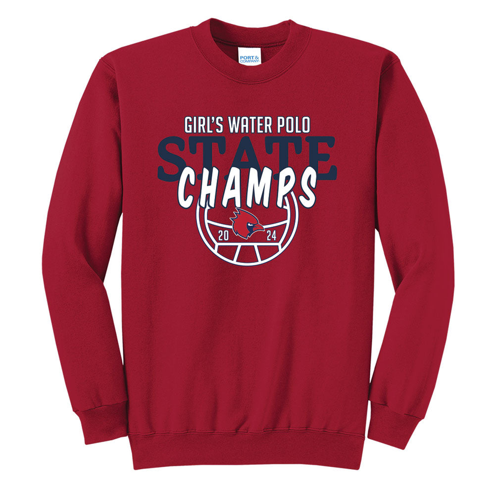 Adult Port & Company® Core Fleece Crewneck Sweatshirt