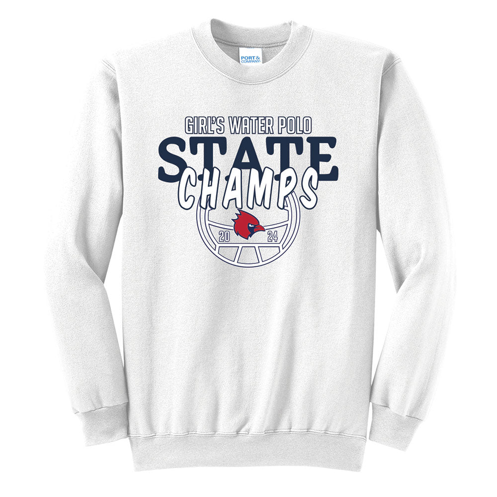 Adult Port & Company® Core Fleece Crewneck Sweatshirt