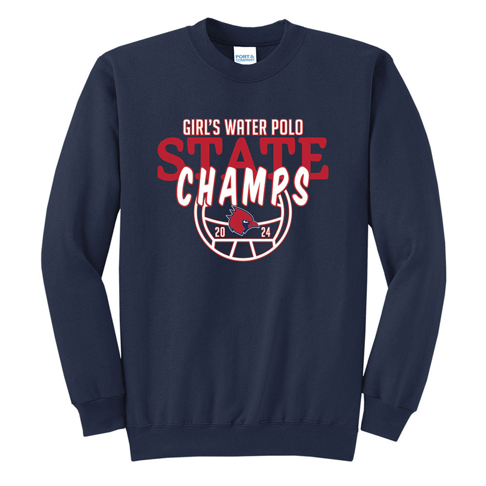 Adult Port & Company® Core Fleece Crewneck Sweatshirt