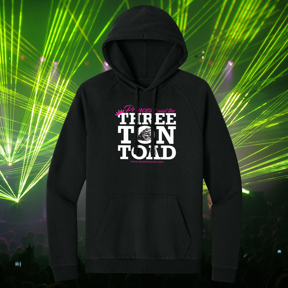 Three Ton Toad Princess Logo Fleece Hoodie