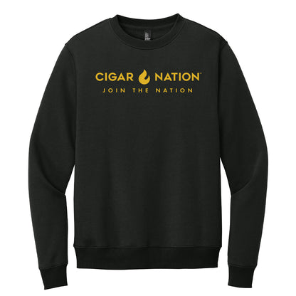 Cigar Nation District Perfect Weight Fleece Crewneck Sweatshirt