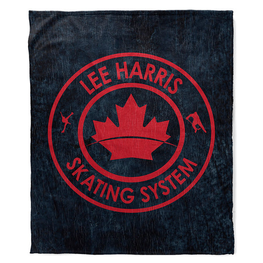 LHSS Logo Plush Minky Blanket