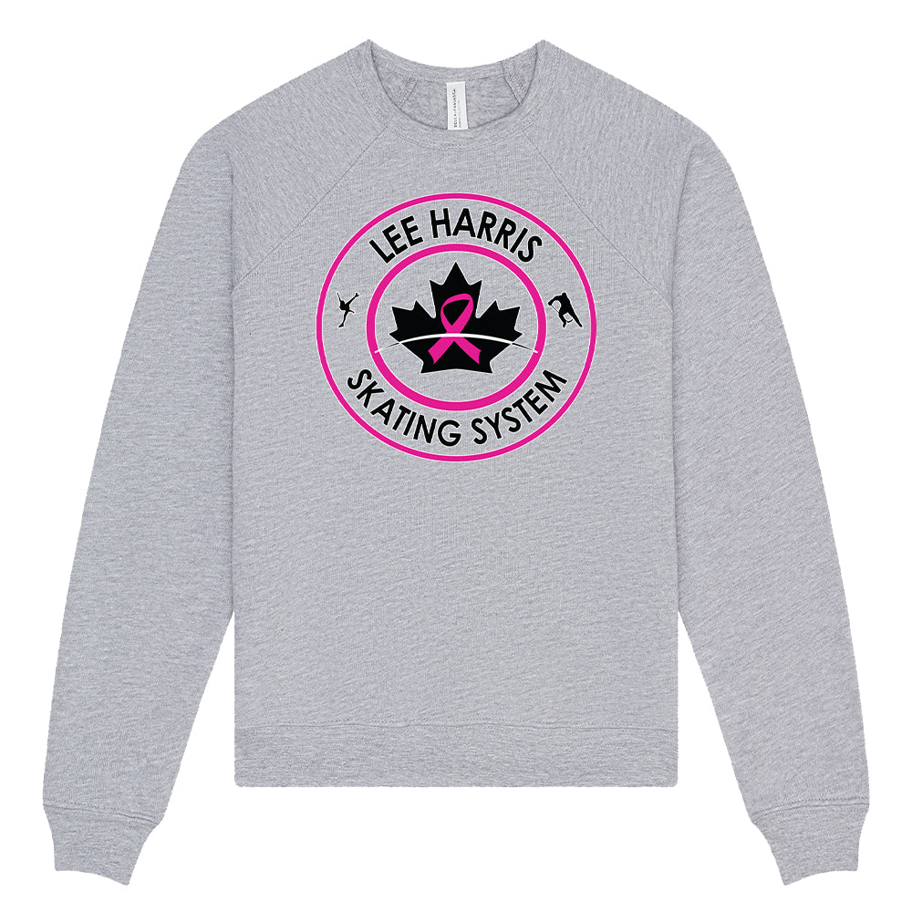 Youth Breast Cancer LHSS Logo Crewneck Sweatshirt