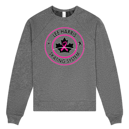 Youth Breast Cancer LHSS Logo Crewneck Sweatshirt