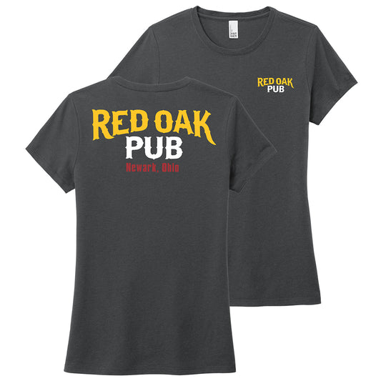 Red Oak Text Women's Perfect Tri T-Shirt