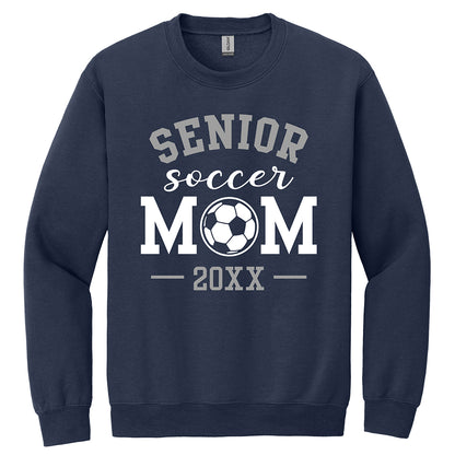 Senior Soccer Mom Crewneck Sweatshirt