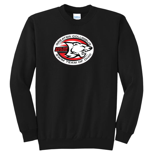 Adult Port & Company® Core Fleece Crewneck Sweatshirt