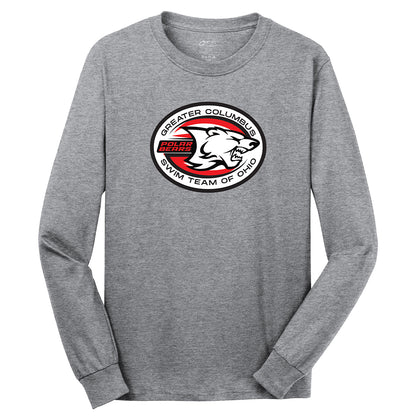 Adult Port & Company Long Sleeve Core Cotton Tee