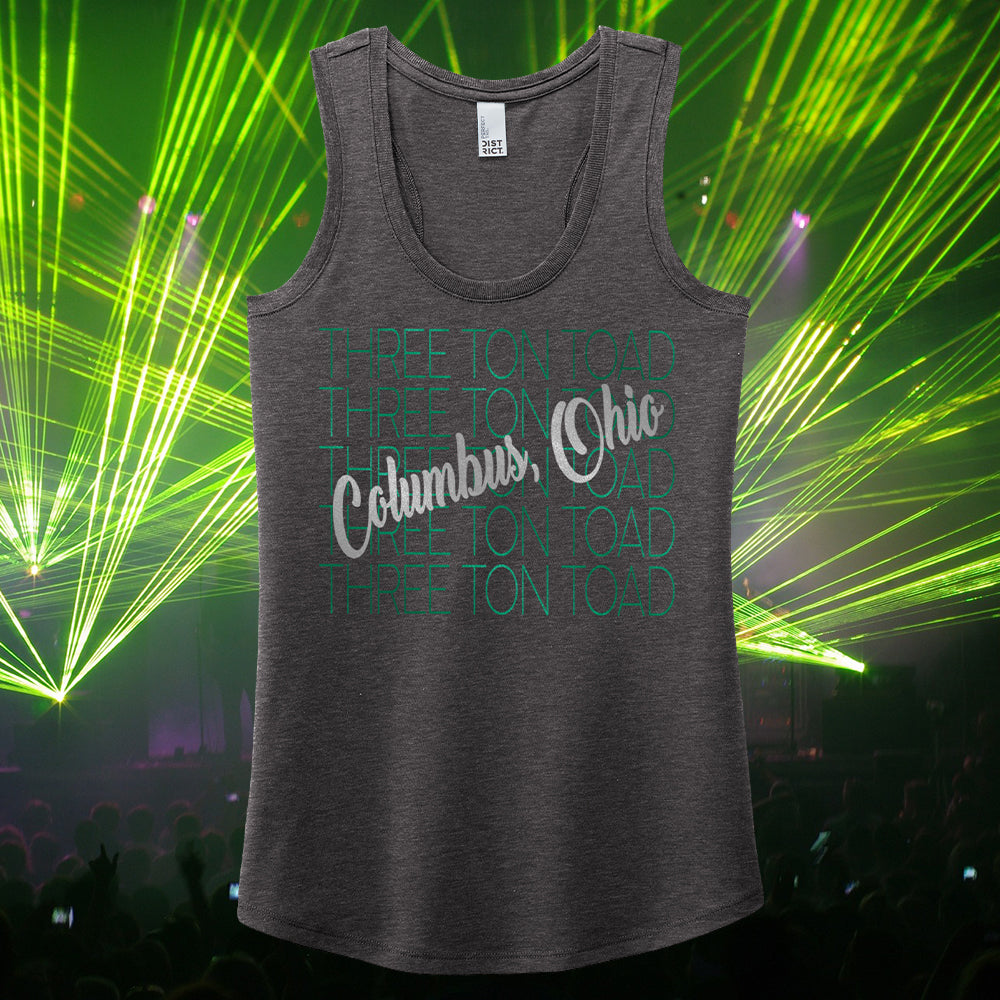 Three Ton Toad Columbus, Ohio Women's Racerback Tank