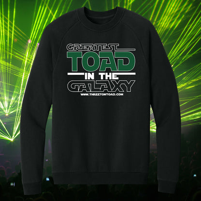 Three Ton Toad Galaxy Fleece Crewneck Sweatshirt