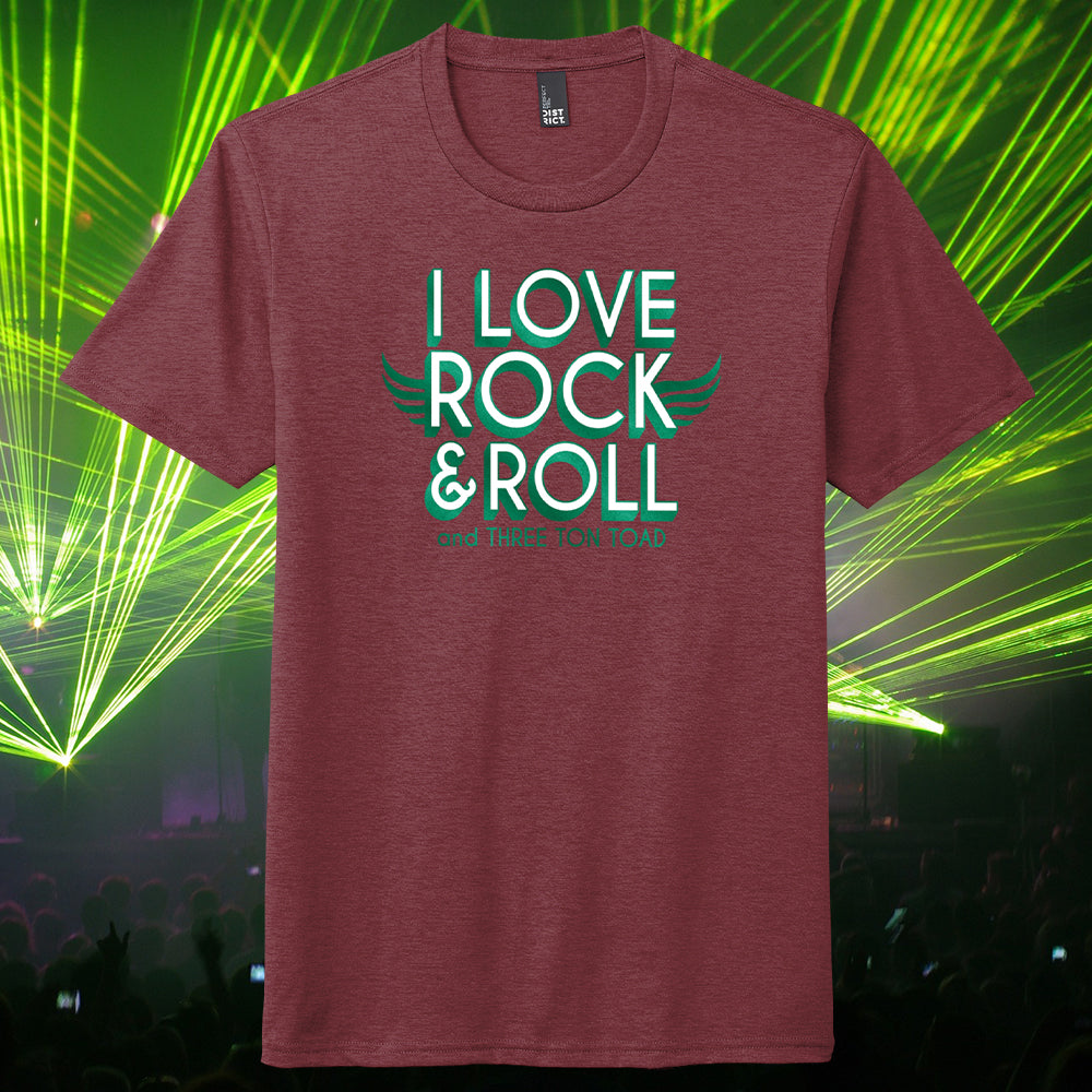 Three Ton Toad Rock & Roll Tri-Blend Tee