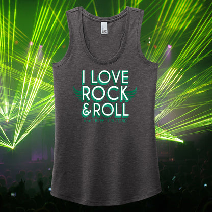 Three Ton Toad Rock & Roll Women's Racerback Tank